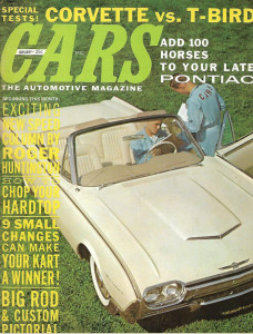 CARS 1961 JAN - CORVETTE vs T-BIRD, RODS&CUSTOMS, KARTS, UPGRADE YOUR PONTIAC